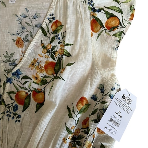 Floral Print Women's Top - Picture 2 of 2